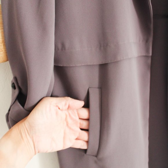 Nordstrom x Bar III Long Line Open Blazer Cardigan with Pockets - SMALL - Picture 5 of 5